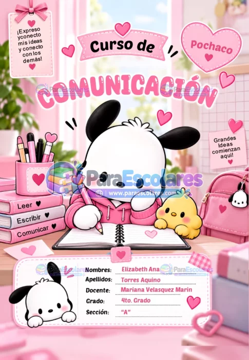 Pochacco-Comunicacion-Rosado