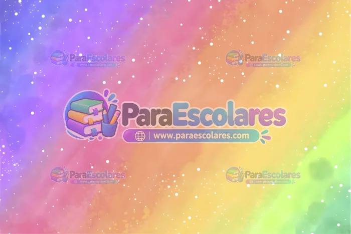Fondo Acuarela Arcoiris Robnei