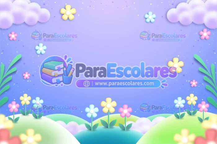 fondo-morado-flores-rosa-paisaje