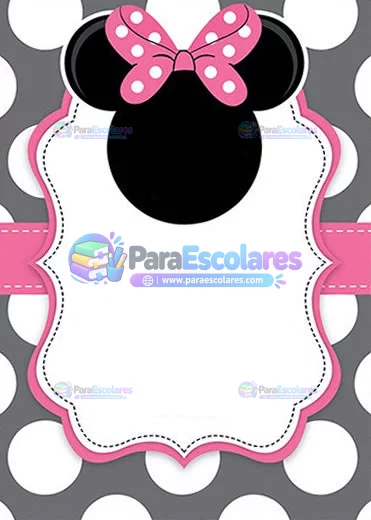 Minnie Gris Rosa Fondo 3